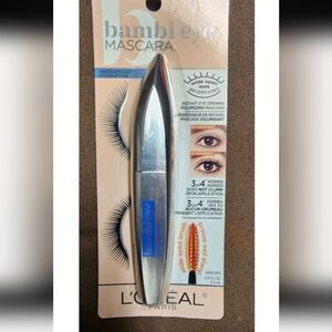 L'Oréal Voluminous Bambi Eye Waterproof Mascara Black New
